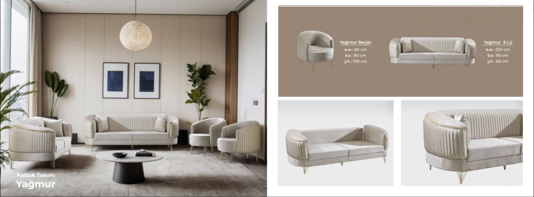 Yağmur-A Koltuk Takımı