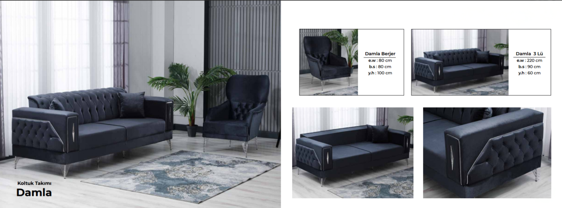 Damla-A Koltuk Takımı
