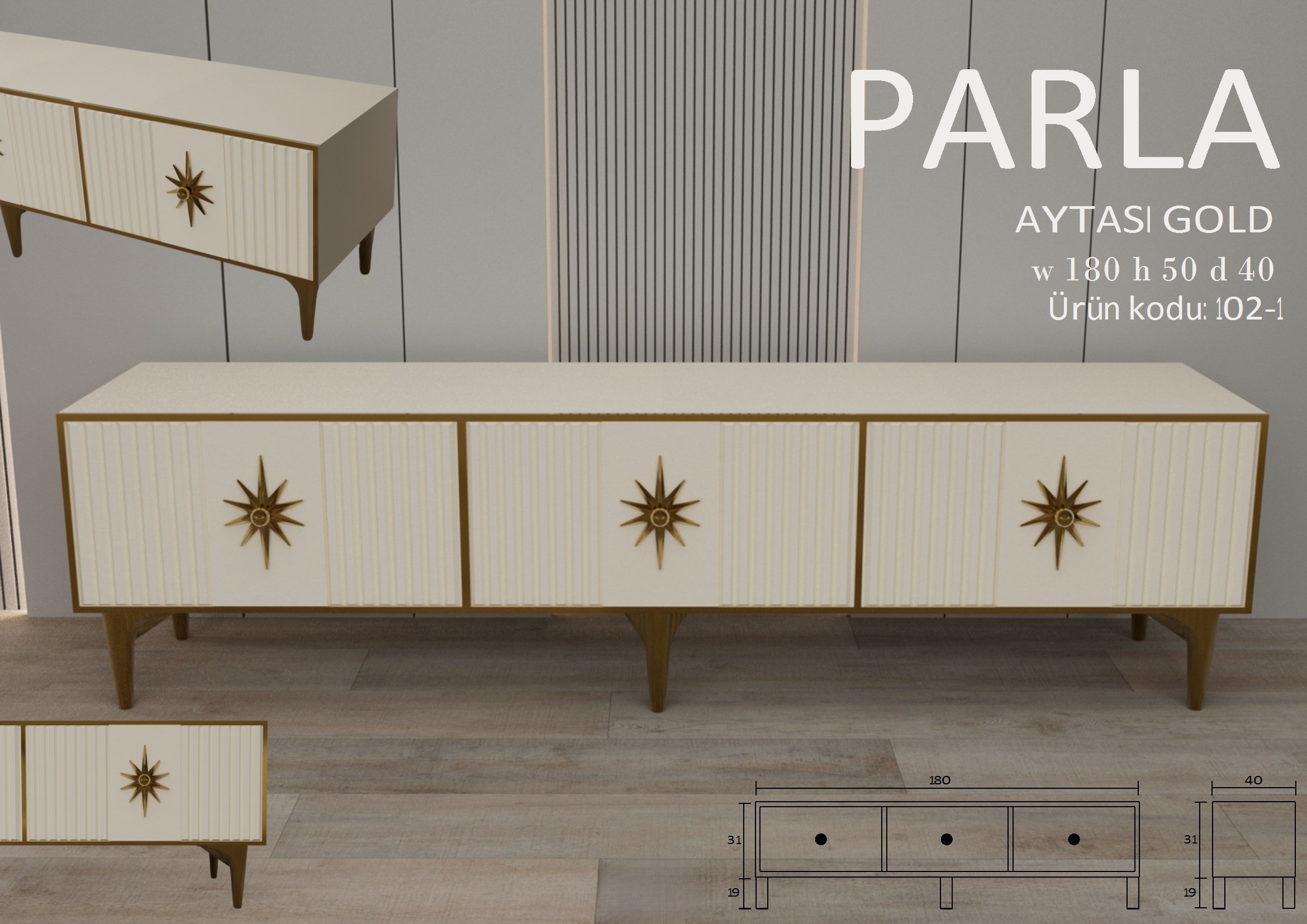 Parla Aytaşı Gold Ünite Modeli