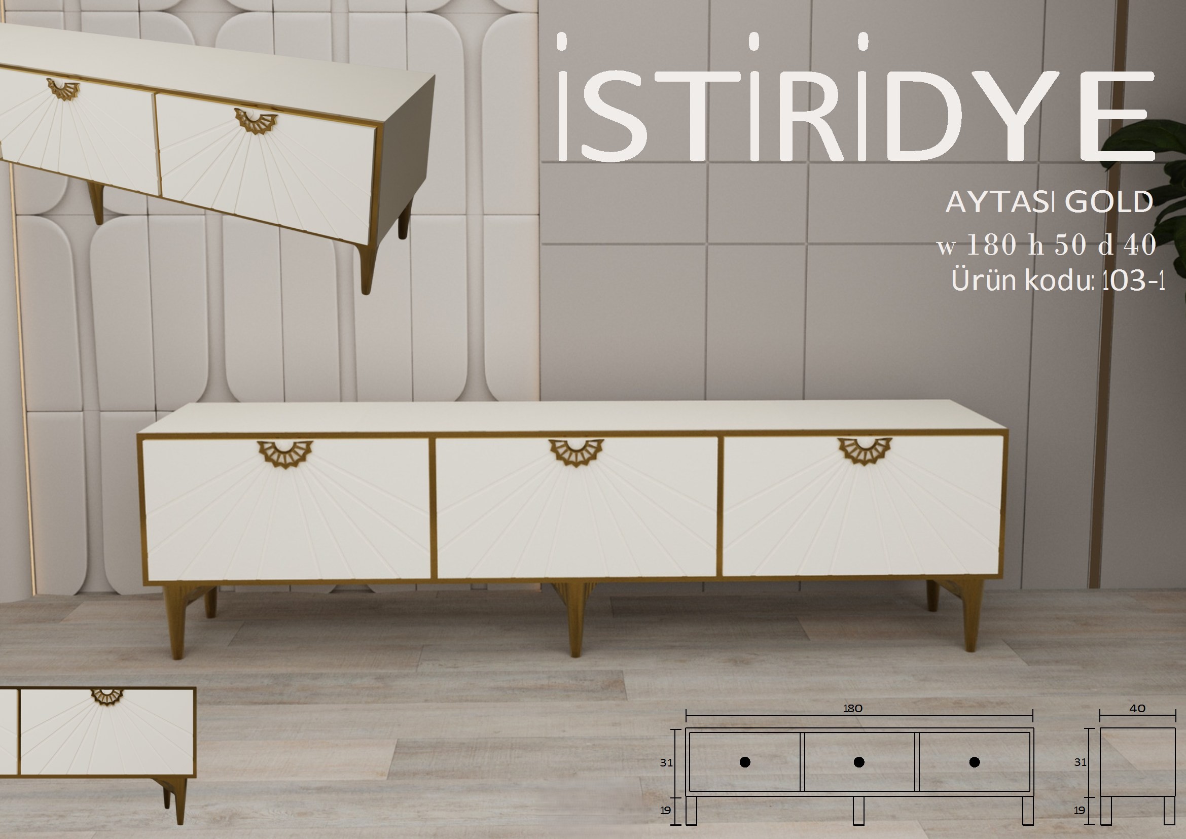 İstiridye Aytaşı Gold Ünite Modeli