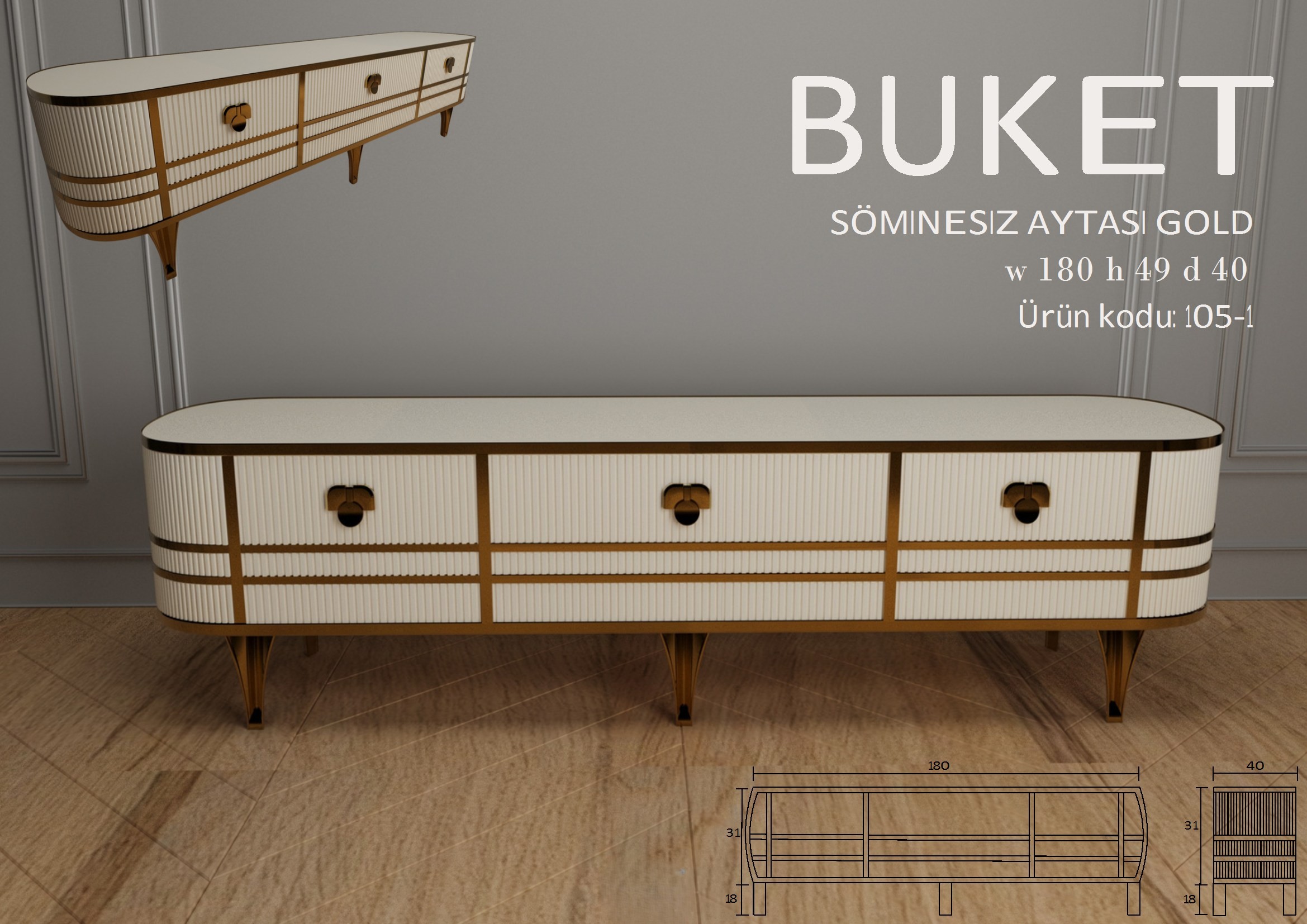 Buket Aytaşı Gold Ünite Modeli