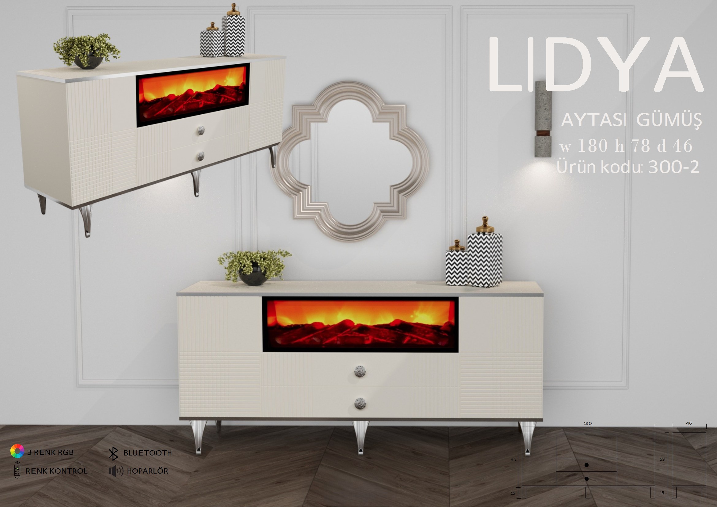 Lidya Aytaşı Gümüş Ünite Modeli